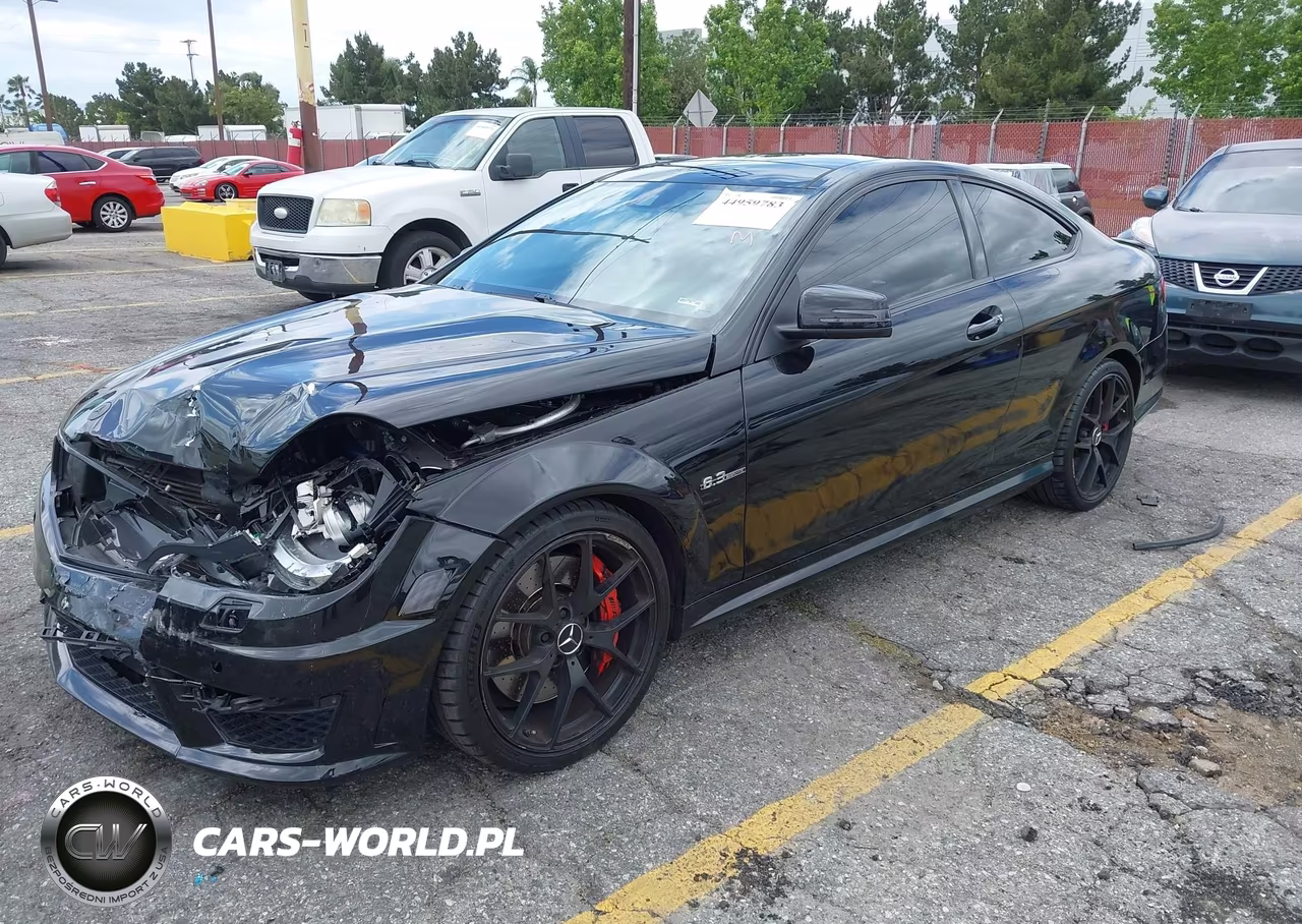 2014 Mercedes-Benz C 63 Amg VIN:WDDGJ7HB3EG185479 - 2