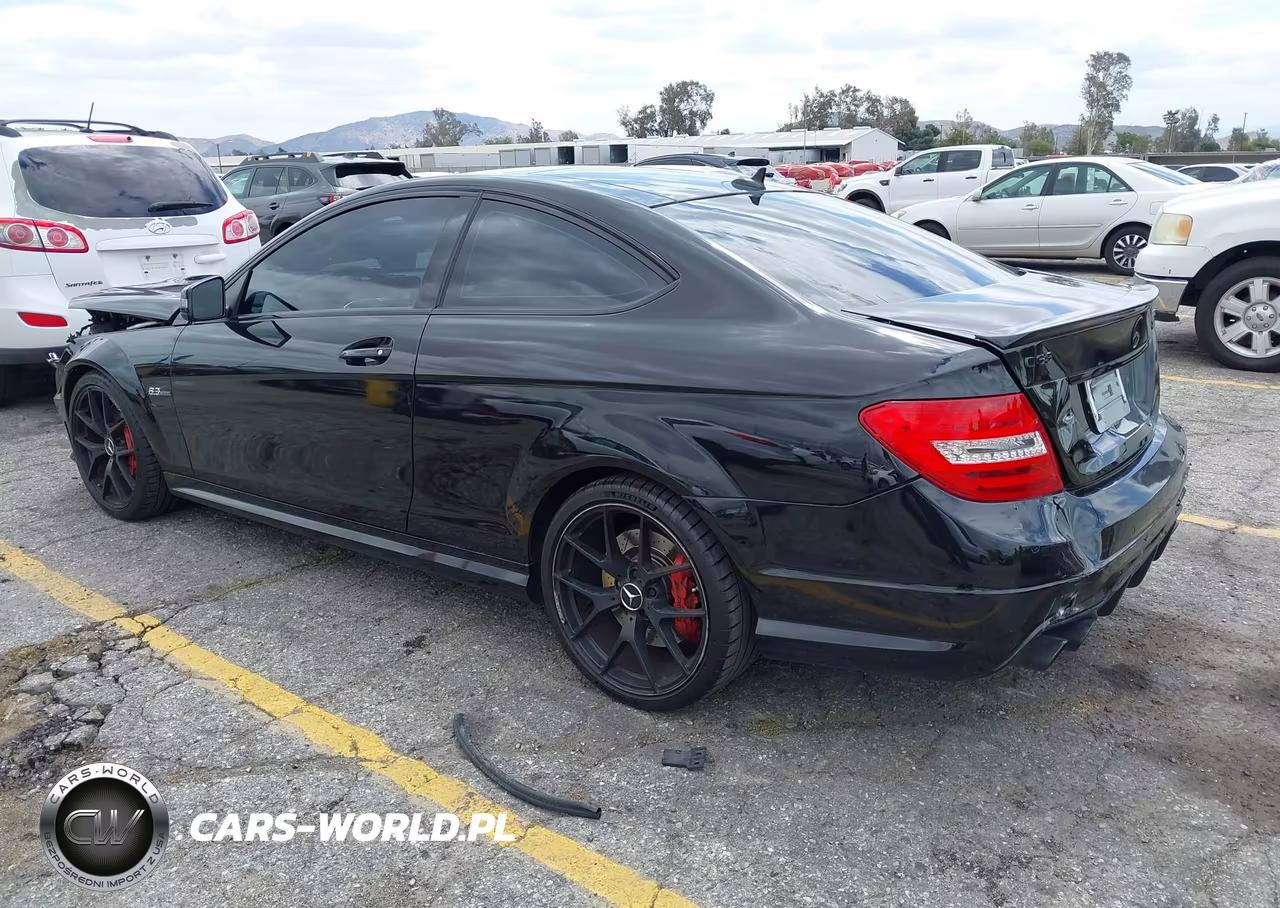 2014 Mercedes-Benz C 63 Amg VIN:WDDGJ7HB3EG185479 - 3