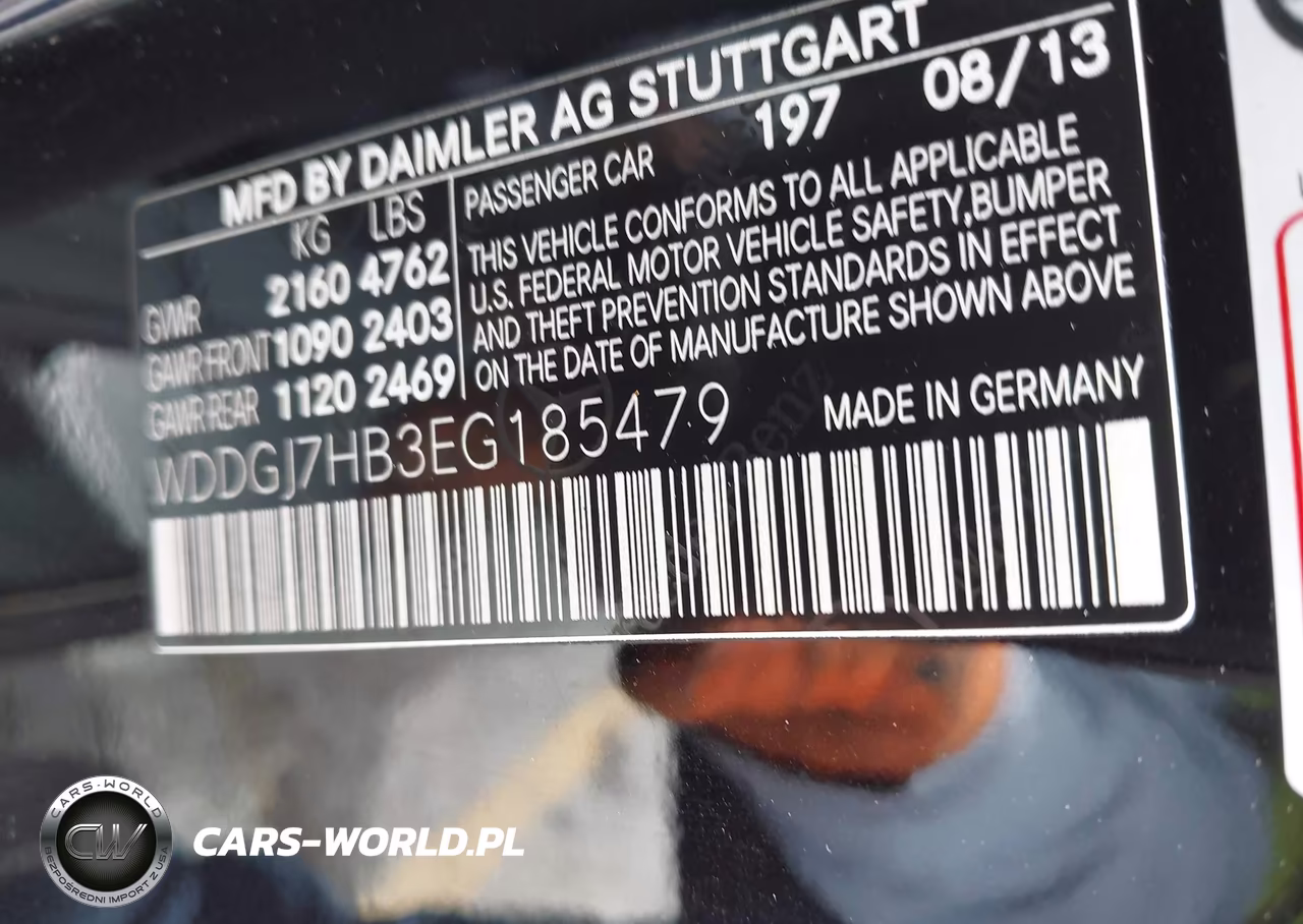 2014 Mercedes-Benz C 63 Amg VIN:WDDGJ7HB3EG185479 - 9