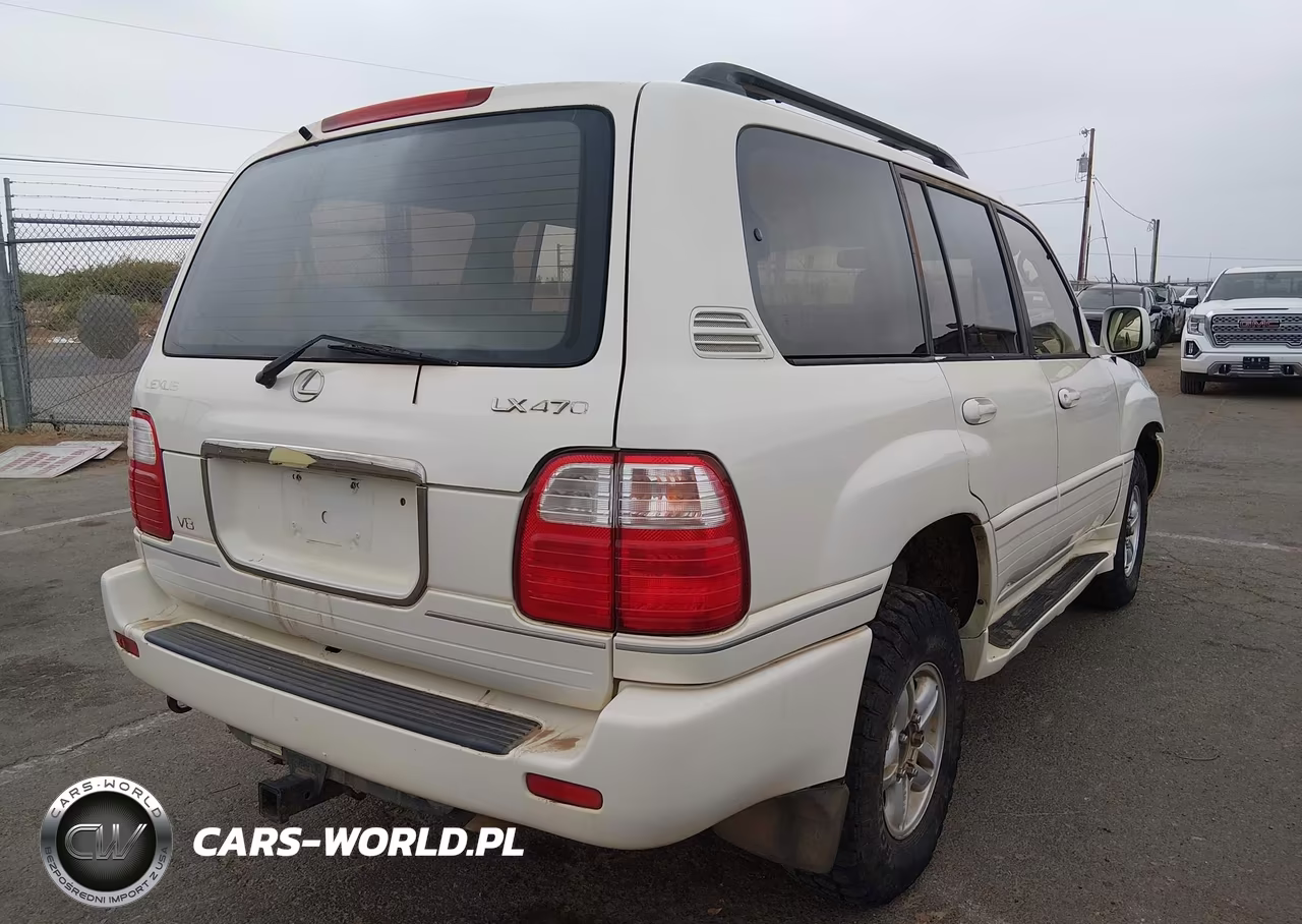 1999 Lexus Lx 470 VIN:JT6HT00W0X0074468 - 4
