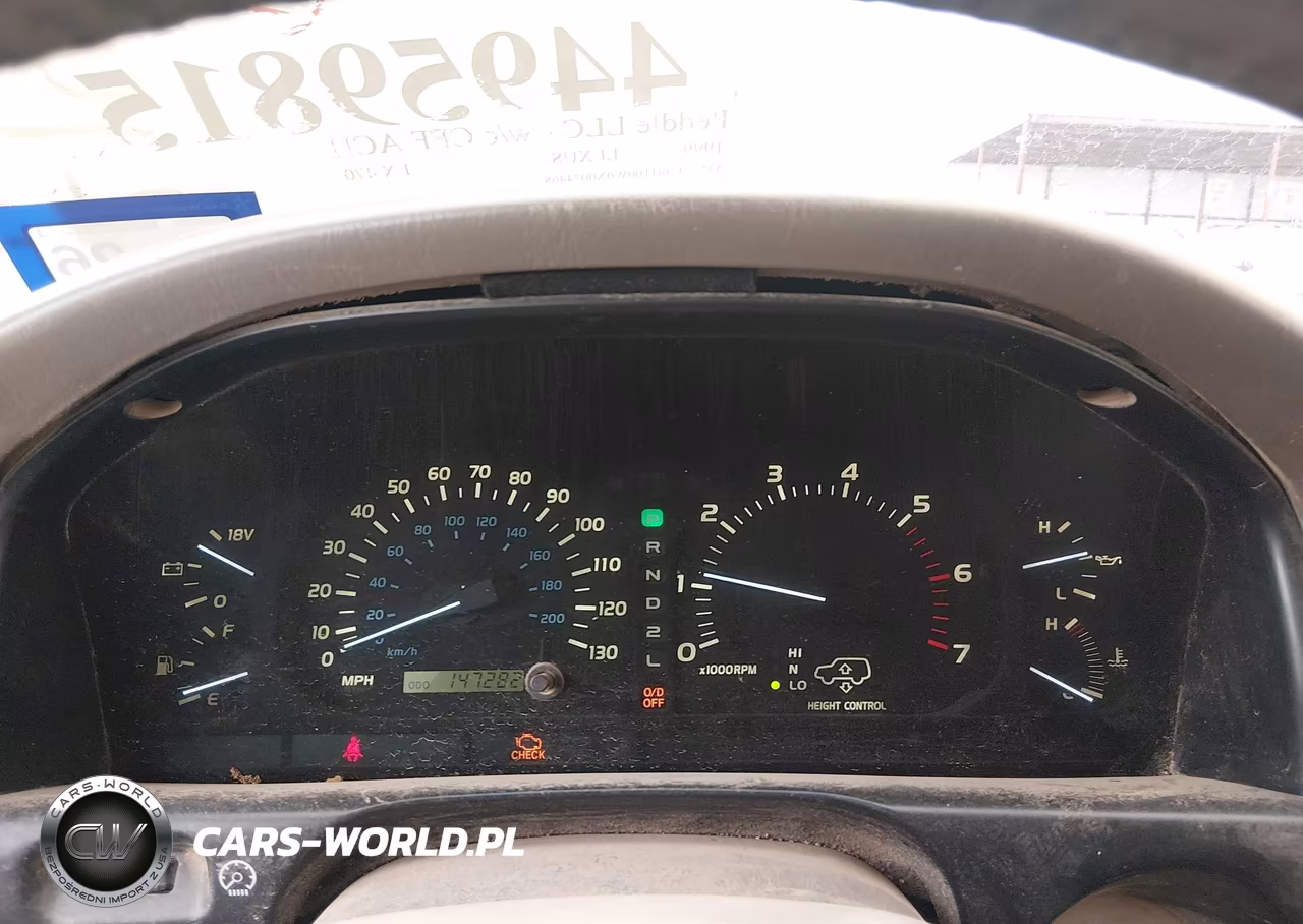 1999 Lexus Lx 470 VIN:JT6HT00W0X0074468 - 7