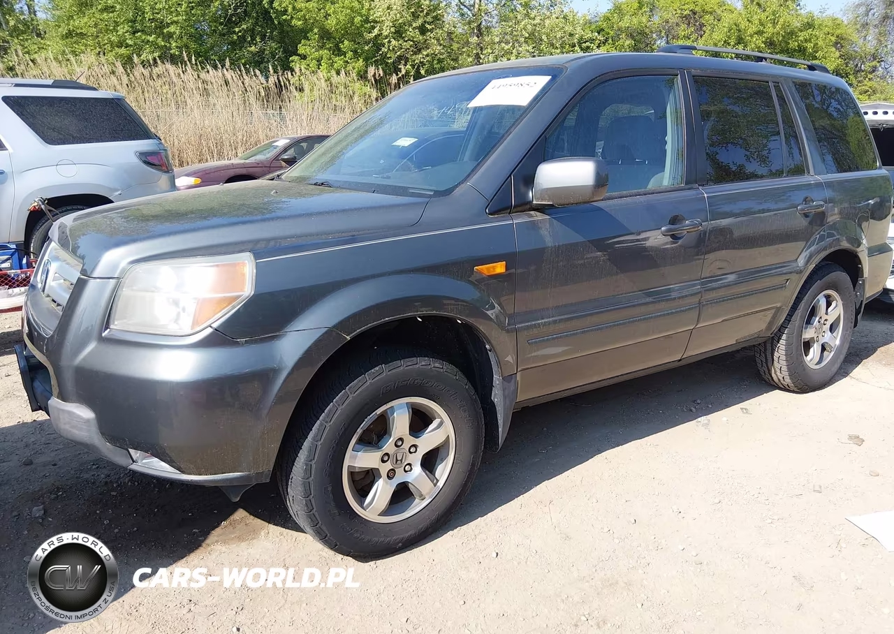 2007 Honda Pilot Ex VIN:5FNYF28427B040225 - 2