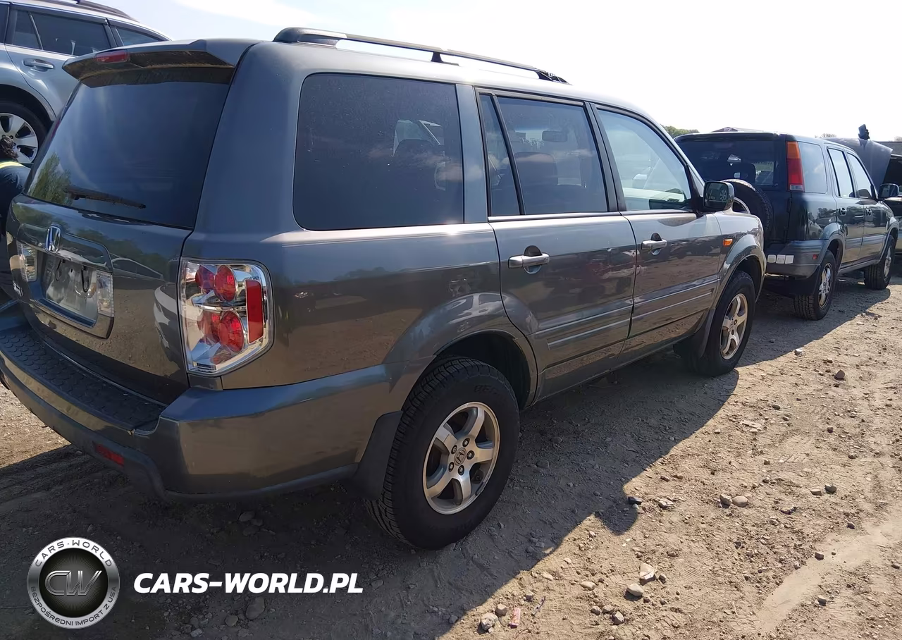 2007 Honda Pilot Ex VIN:5FNYF28427B040225 - 4
