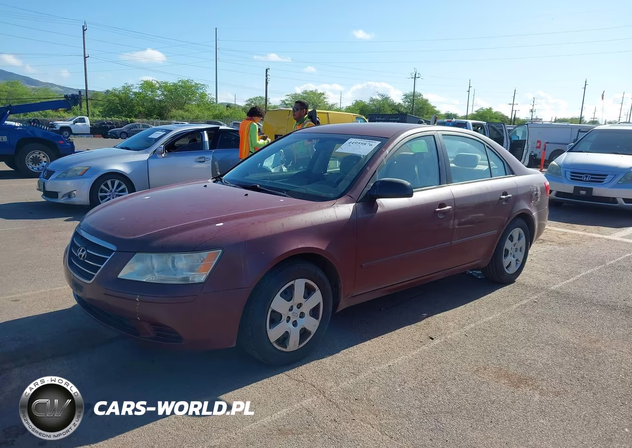 2010 Hyundai Sonata Gls VIN:5NPET4AC2AH594141 - 2