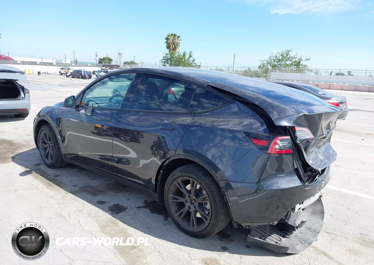 2024 Tesla Model Y Long Range Single Motor Rear-Wheel Drive-Rwd VIN:7SAYGDED8RF209344 - 3