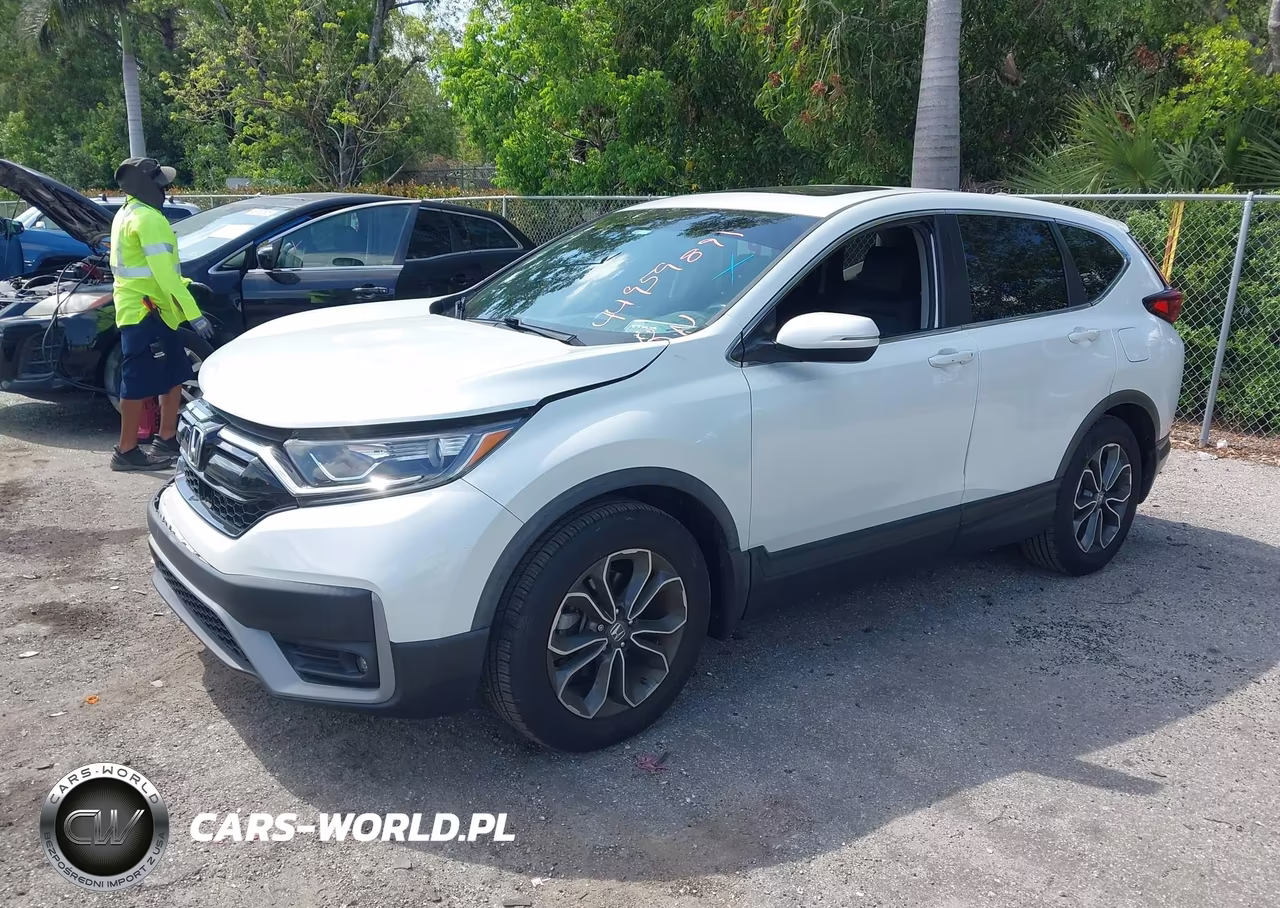 2022 Honda Cr-V 2Wd Ex-L VIN:7FARW1H8XNE018136 - 2
