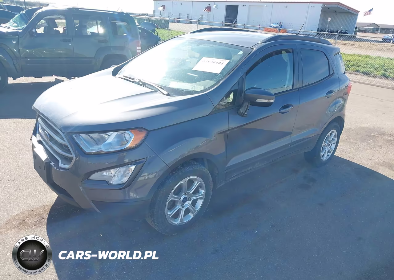 2020 Ford Ecosport Se VIN:MAJ3S2GE6LC383472 - 2