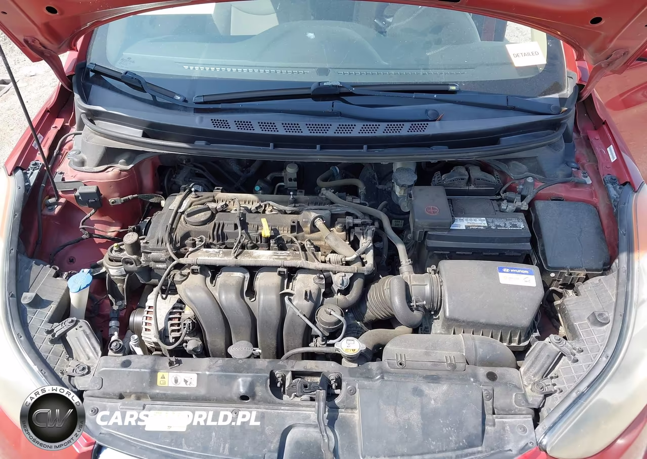 2013 Hyundai Elantra Gls VIN:KMHDH4AE1DU778832 - 10