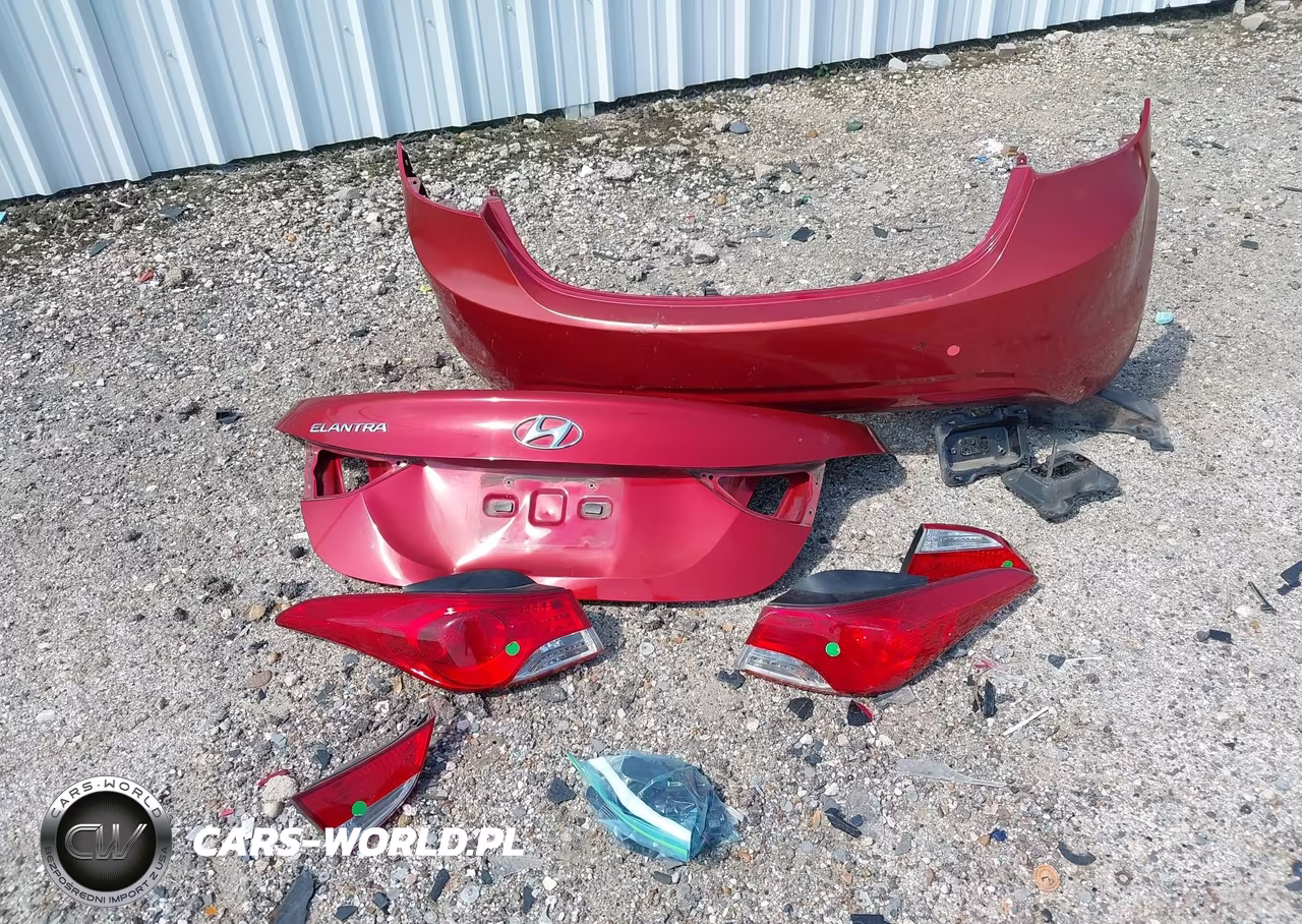 2013 Hyundai Elantra Gls VIN:KMHDH4AE1DU778832 - 12