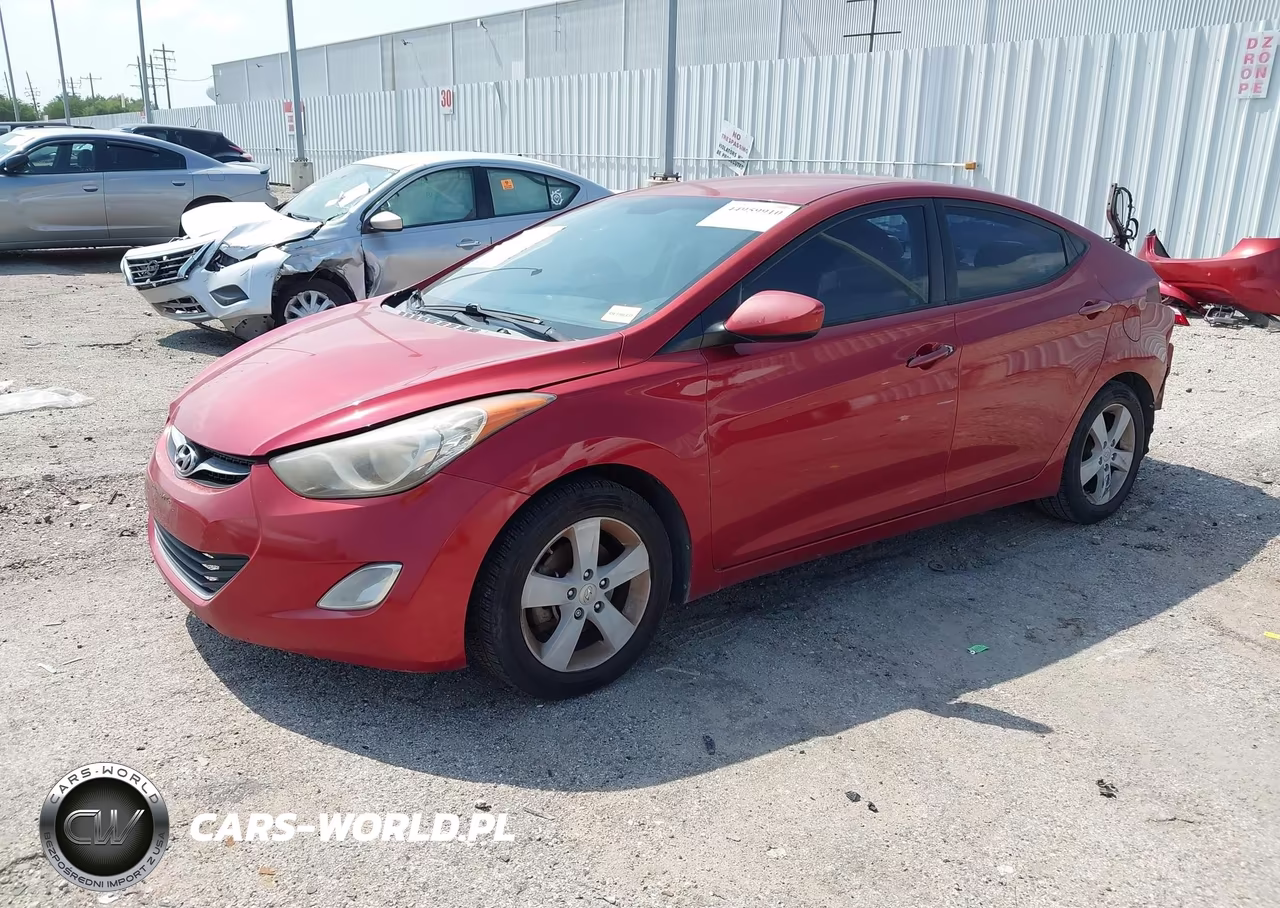 2013 Hyundai Elantra Gls VIN:KMHDH4AE1DU778832 - 2