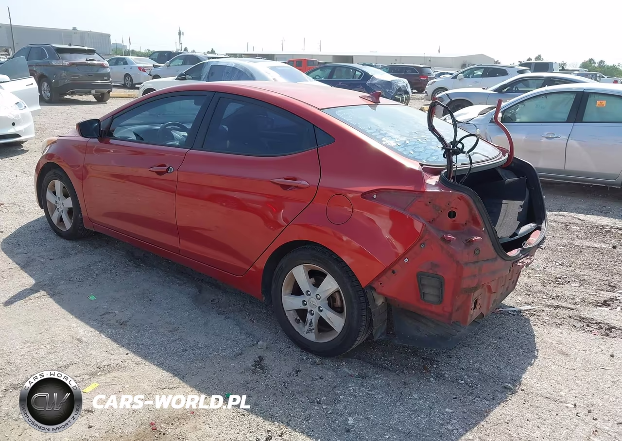 2013 Hyundai Elantra Gls VIN:KMHDH4AE1DU778832 - 3