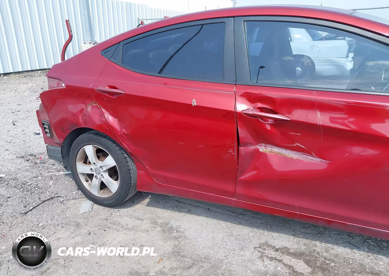 2013 Hyundai Elantra Gls VIN:KMHDH4AE1DU778832 - 6