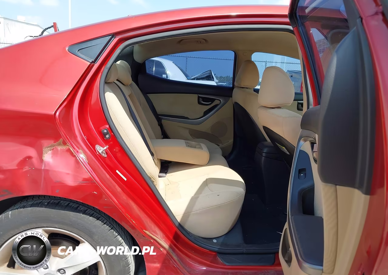 2013 Hyundai Elantra Gls VIN:KMHDH4AE1DU778832 - 8