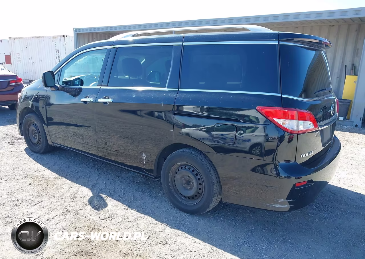 2012 Nissan Quest S VIN:JN8AE2KP4C9041294 - 3