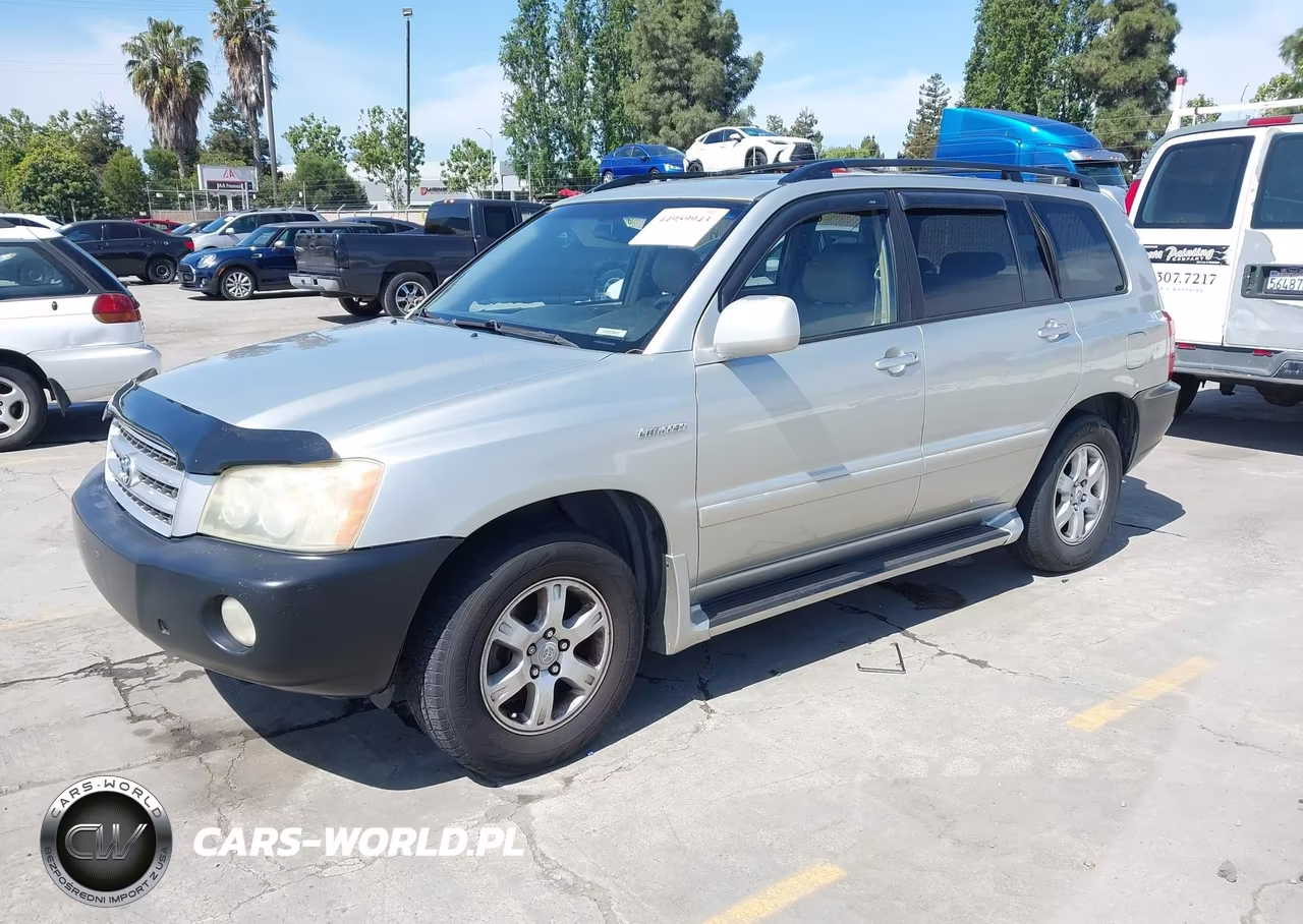 2003 Toyota Highlander Limited V6 VIN:JTEGF21A330088204 - 2