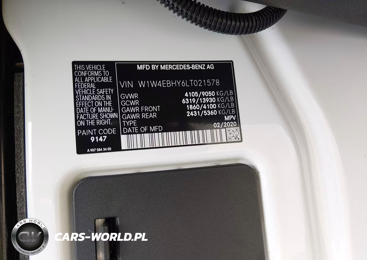 2020 Mercedes-Benz Sprinter 2500 Standard Roof V6 VIN:W1W4EBHY6LT021578 - 9