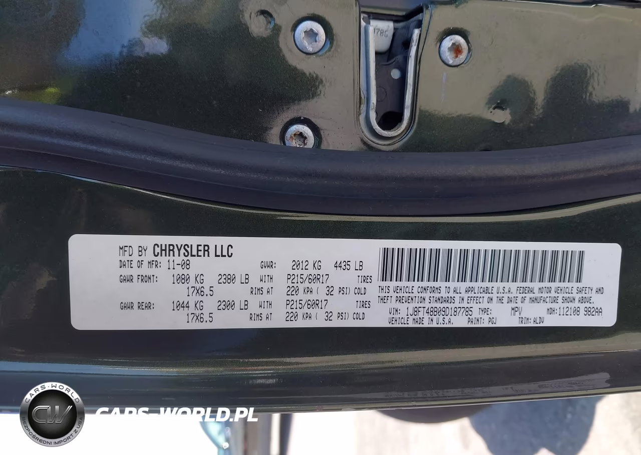 2009 Jeep Patriot Limited VIN:1J8FT48B09D187785 - 9