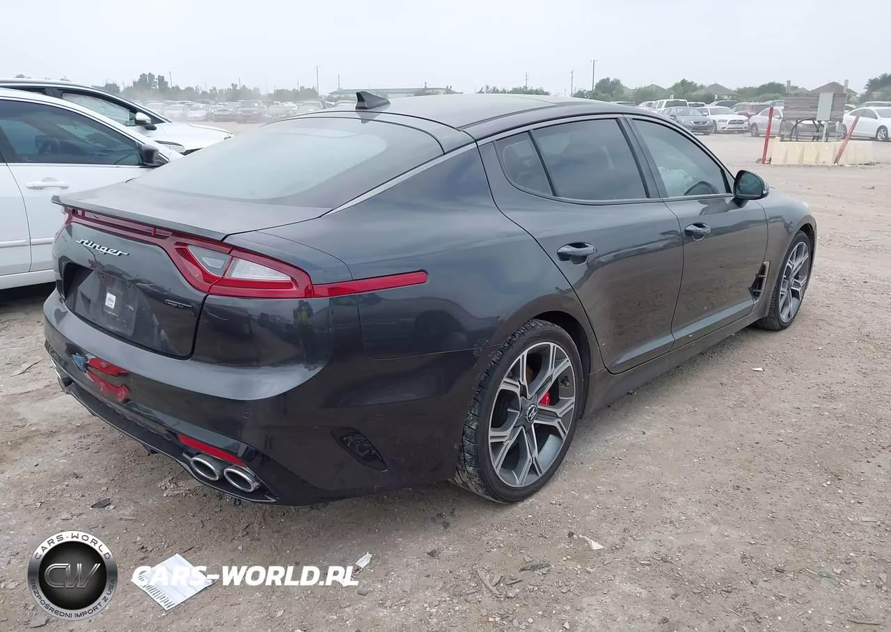 2019 Kia Stinger Gt1 VIN:KNAE45LC8K6064085 - 4