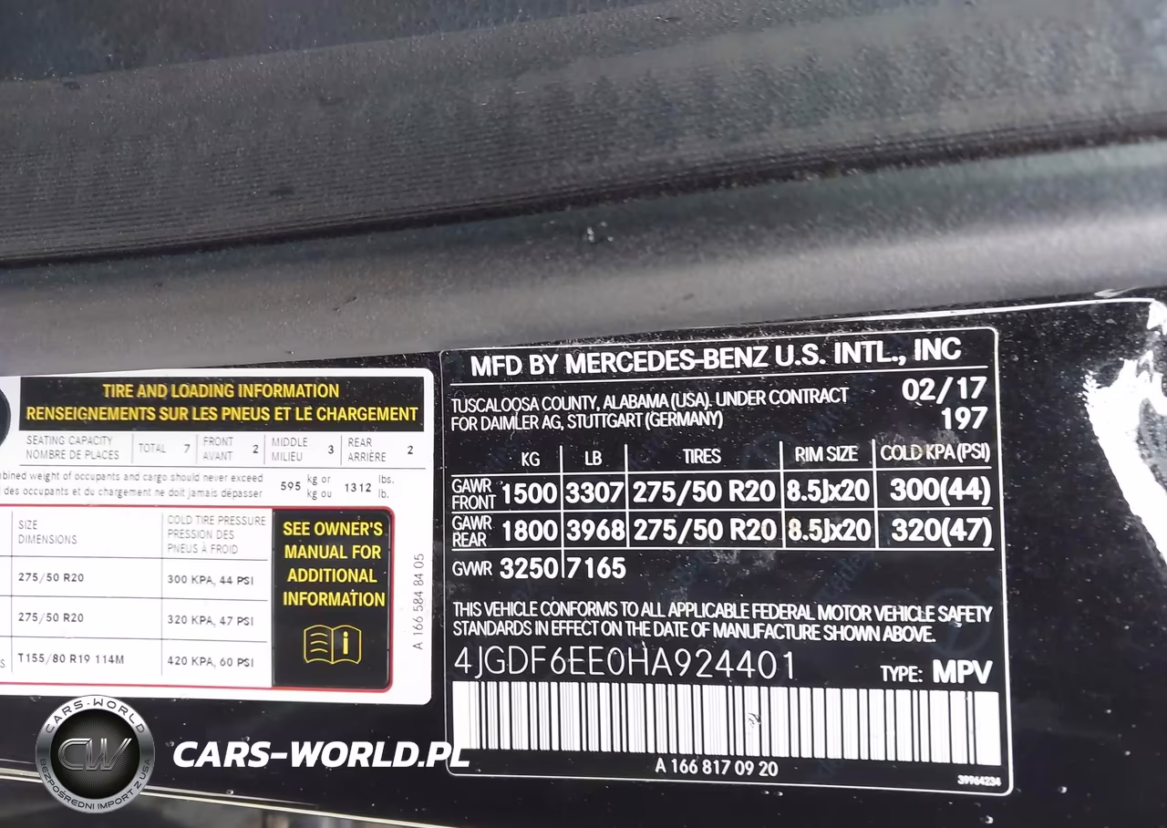 2017 Mercedes-Benz Gls 450 4Matic VIN:4JGDF6EE0HA924401 - 9