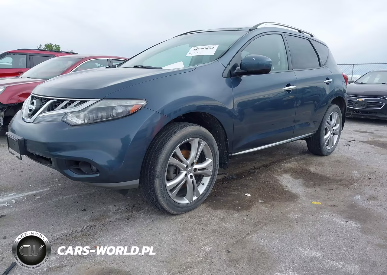 2011 Nissan Murano Le VIN:JN8AZ1MW1BW169267 - 2