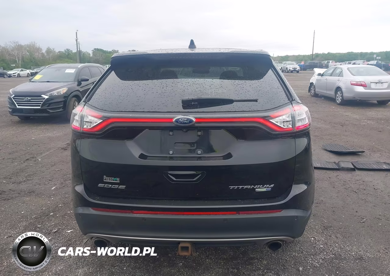 2017 Ford Edge Titanium VIN:2FMPK4K94HBC29007 - 17