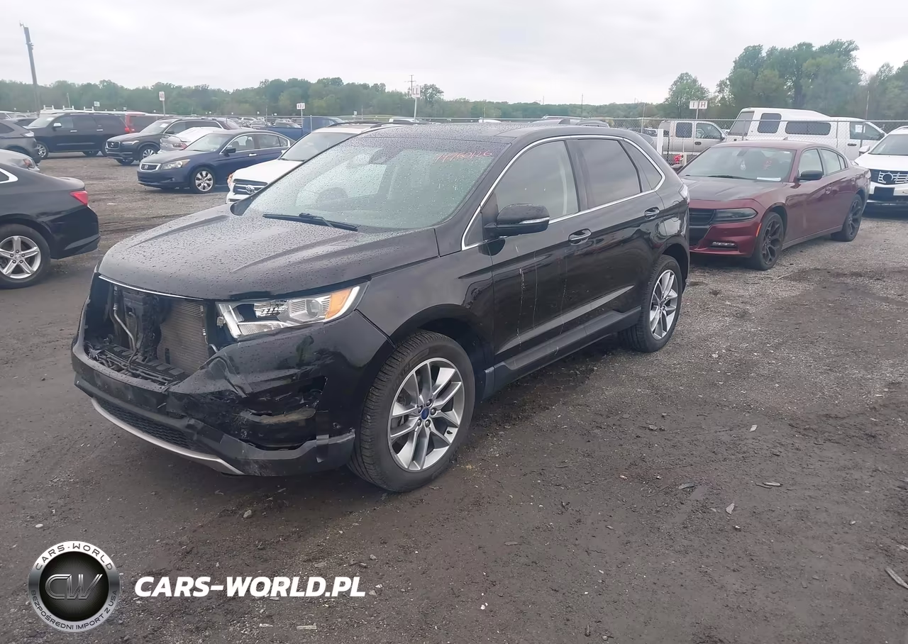 2017 Ford Edge Titanium VIN:2FMPK4K94HBC29007 - 2