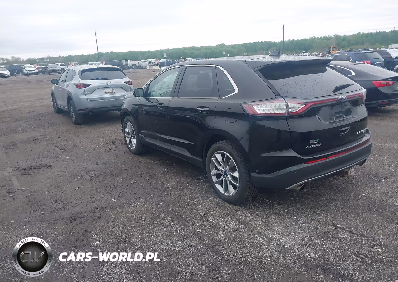 2017 Ford Edge Titanium VIN:2FMPK4K94HBC29007 - 3