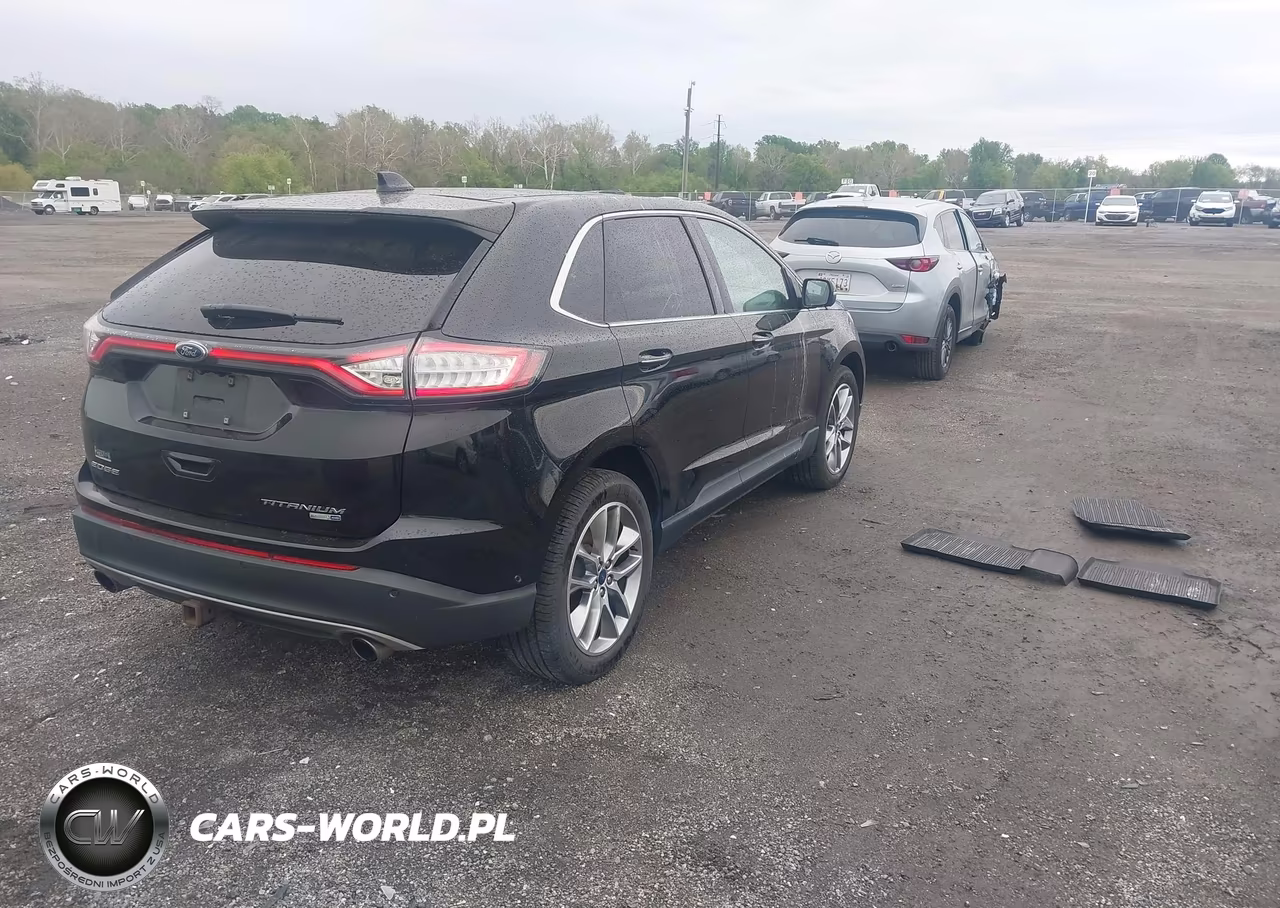 2017 Ford Edge Titanium VIN:2FMPK4K94HBC29007 - 4