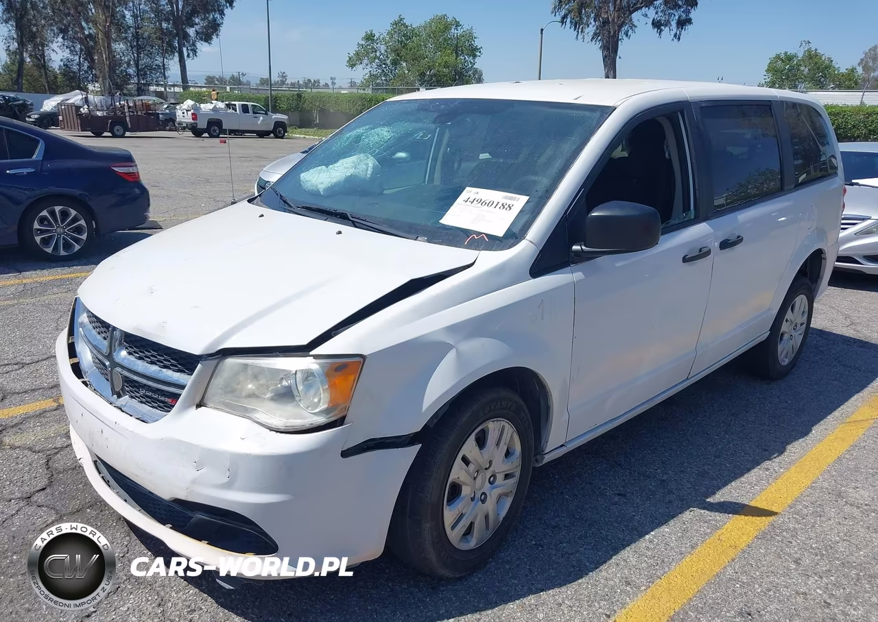 2019 Dodge Grand Caravan Se VIN:2C4RDGBGXKR547638 - 2