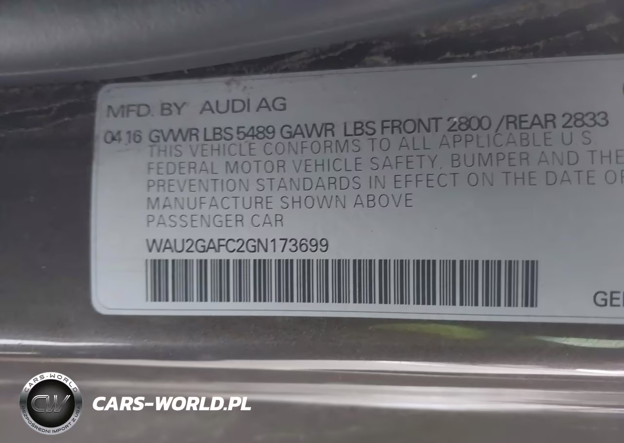 2016 Audi A7 3.0T Premium Plus VIN:WAU2GAFC2GN173699 - 9