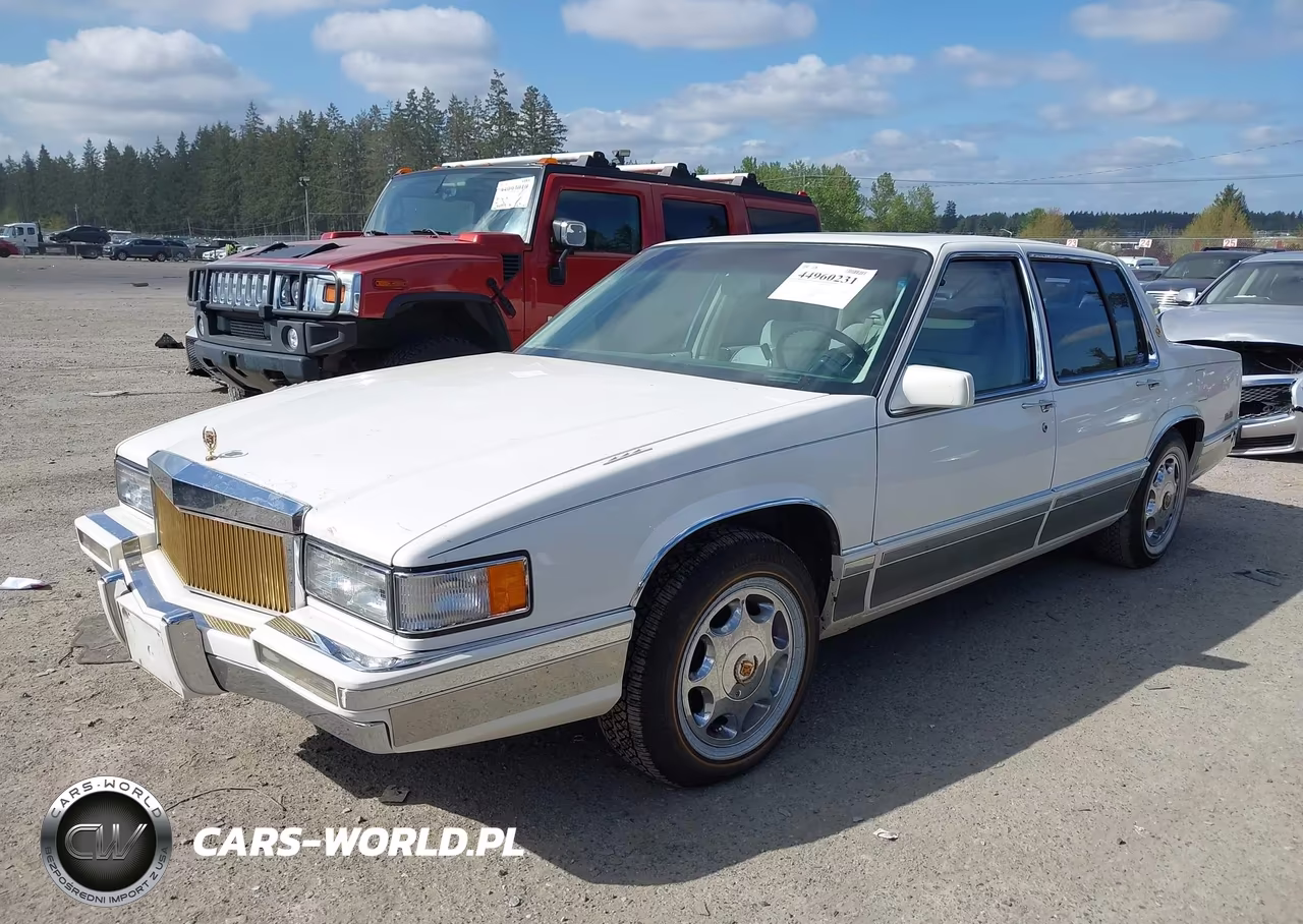 1993 Cadillac Deville VIN:1G6CD53B4P4256644 - 2