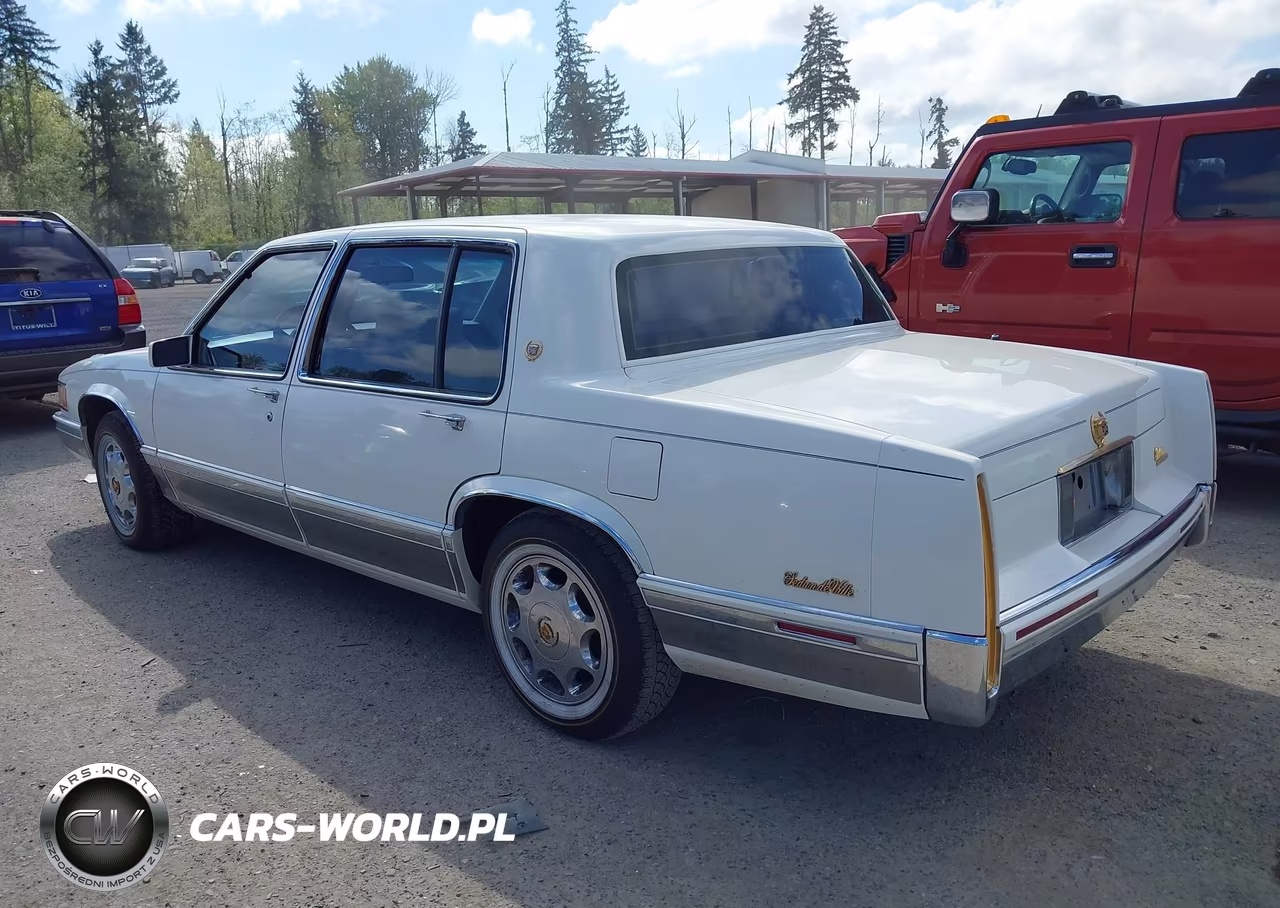 1993 Cadillac Deville VIN:1G6CD53B4P4256644 - 3