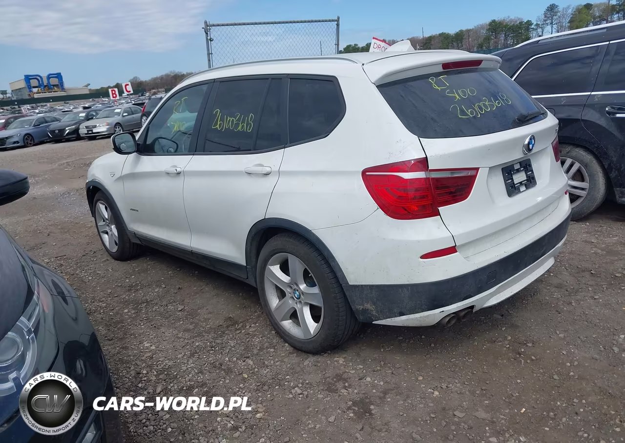 2012 BMW X3 xDrive28I VIN:5UXWX5C52CL726387 - 3