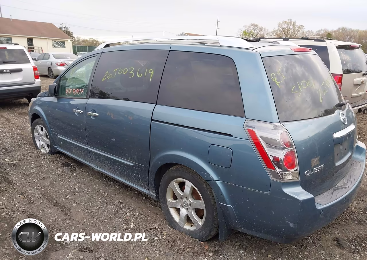 2009 Nissan Quest 3.5 Se VIN:5N1BV28U09N107932 - 3