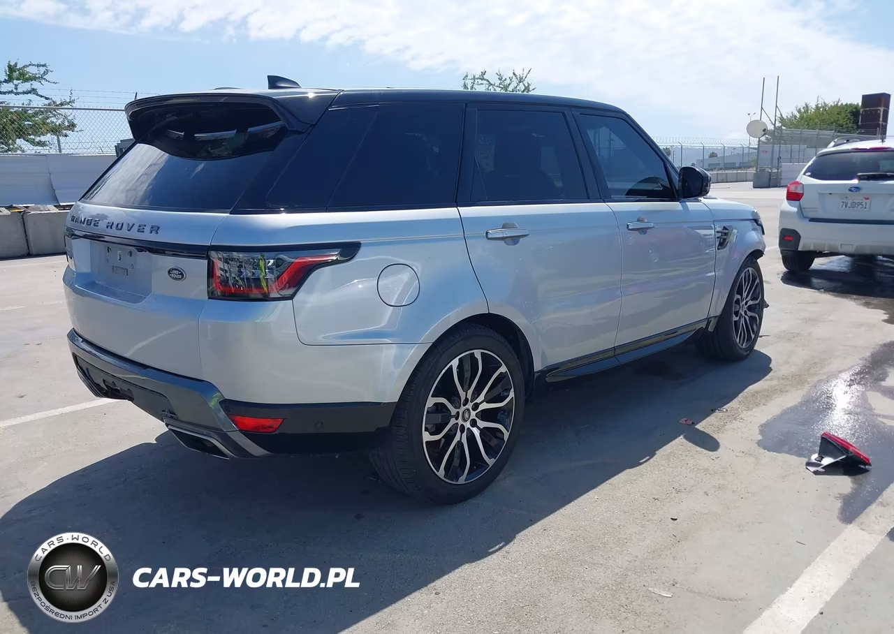 2022 Land Rover Range Rover Sport Hse Silver Edition Mhev VIN:SALWR2SU5NA206677 - 4