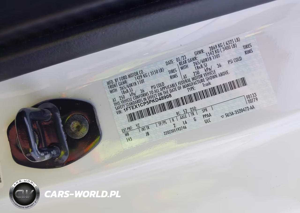 2023 Ford F-150 Xl VIN:1FTEX1CP5PKD48908 - 9