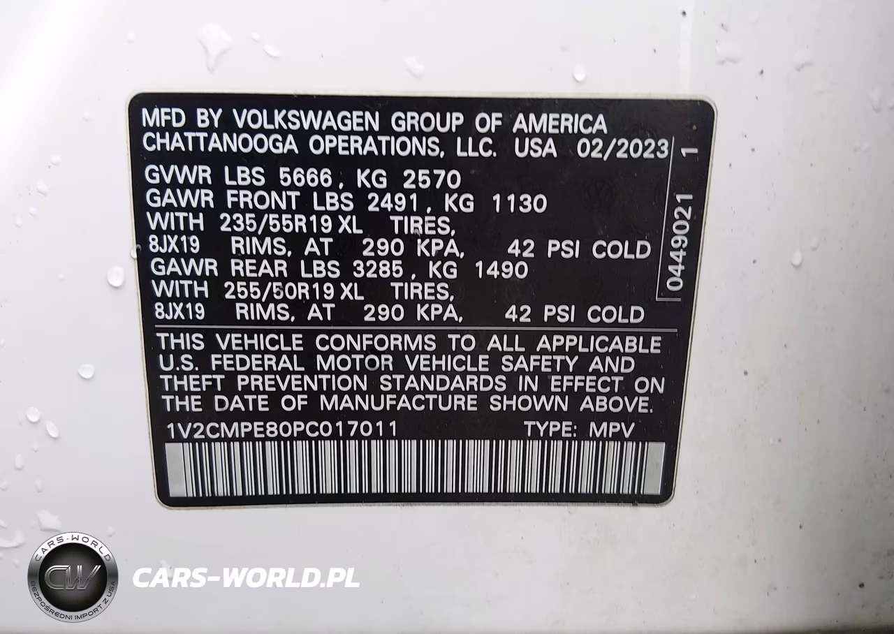 2023 Volkswagen Id.4 Pro VIN:1V2CMPE80PC017011 - 9