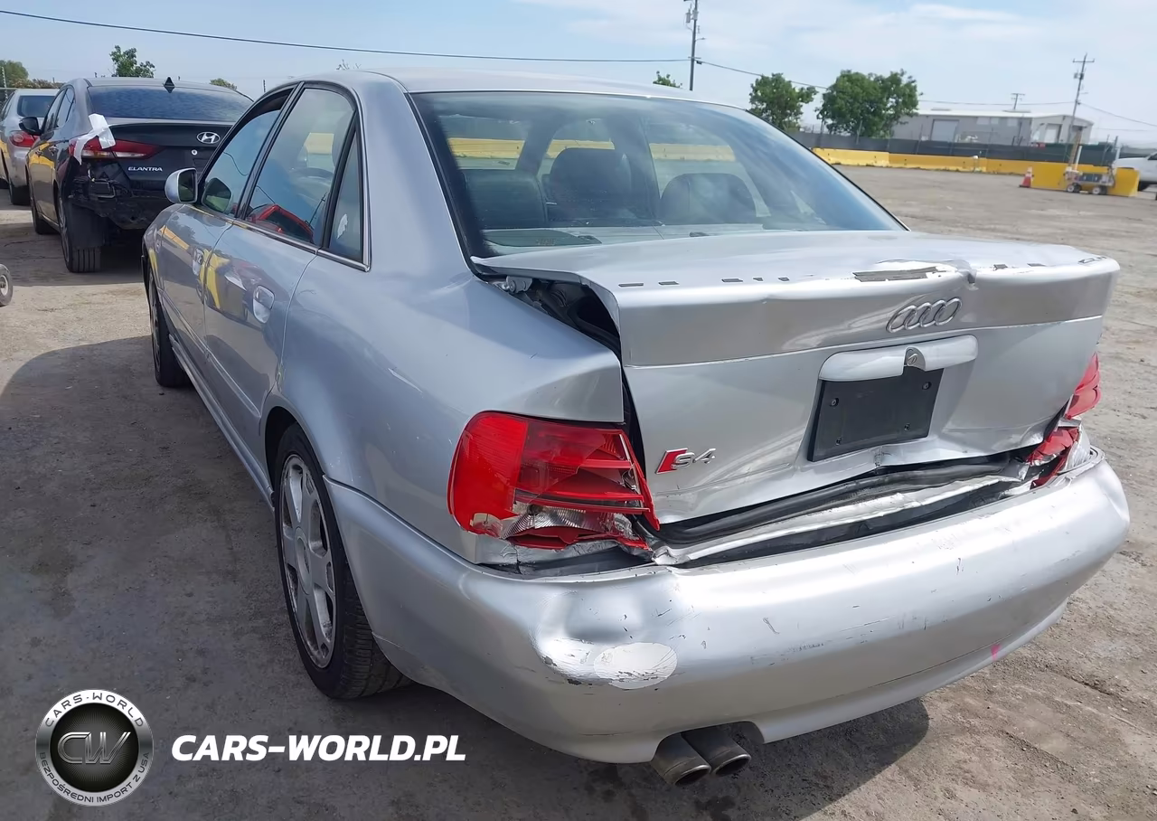 2001 Audi S4 2.7T VIN:WAURD68D21A138279 - 3