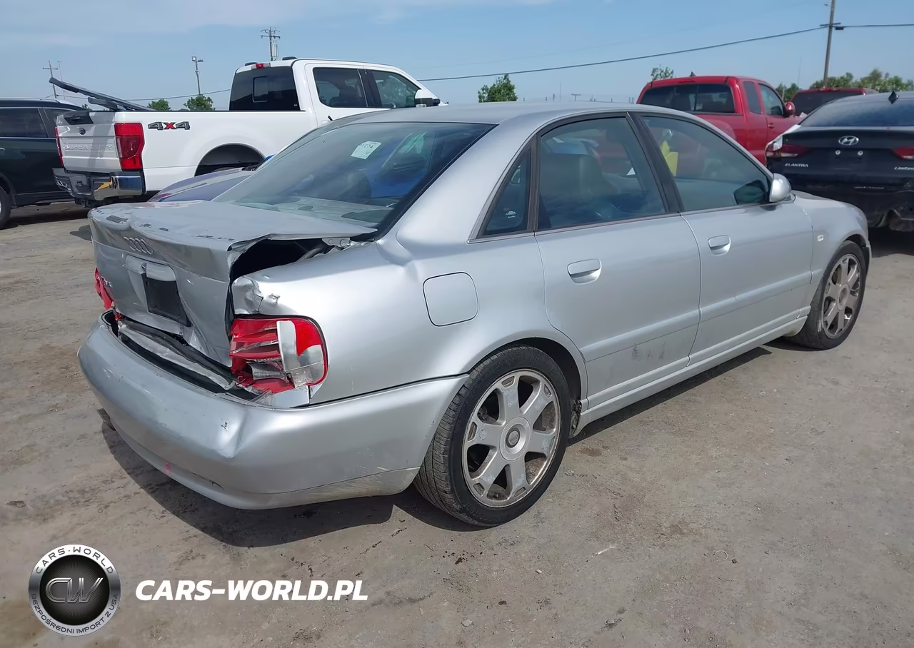 2001 Audi S4 2.7T VIN:WAURD68D21A138279 - 4