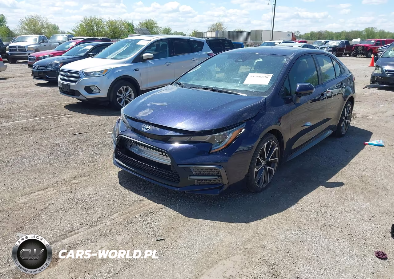 2022 Toyota Corolla Se VIN:JTDS4MCE4NJ086829 - 2