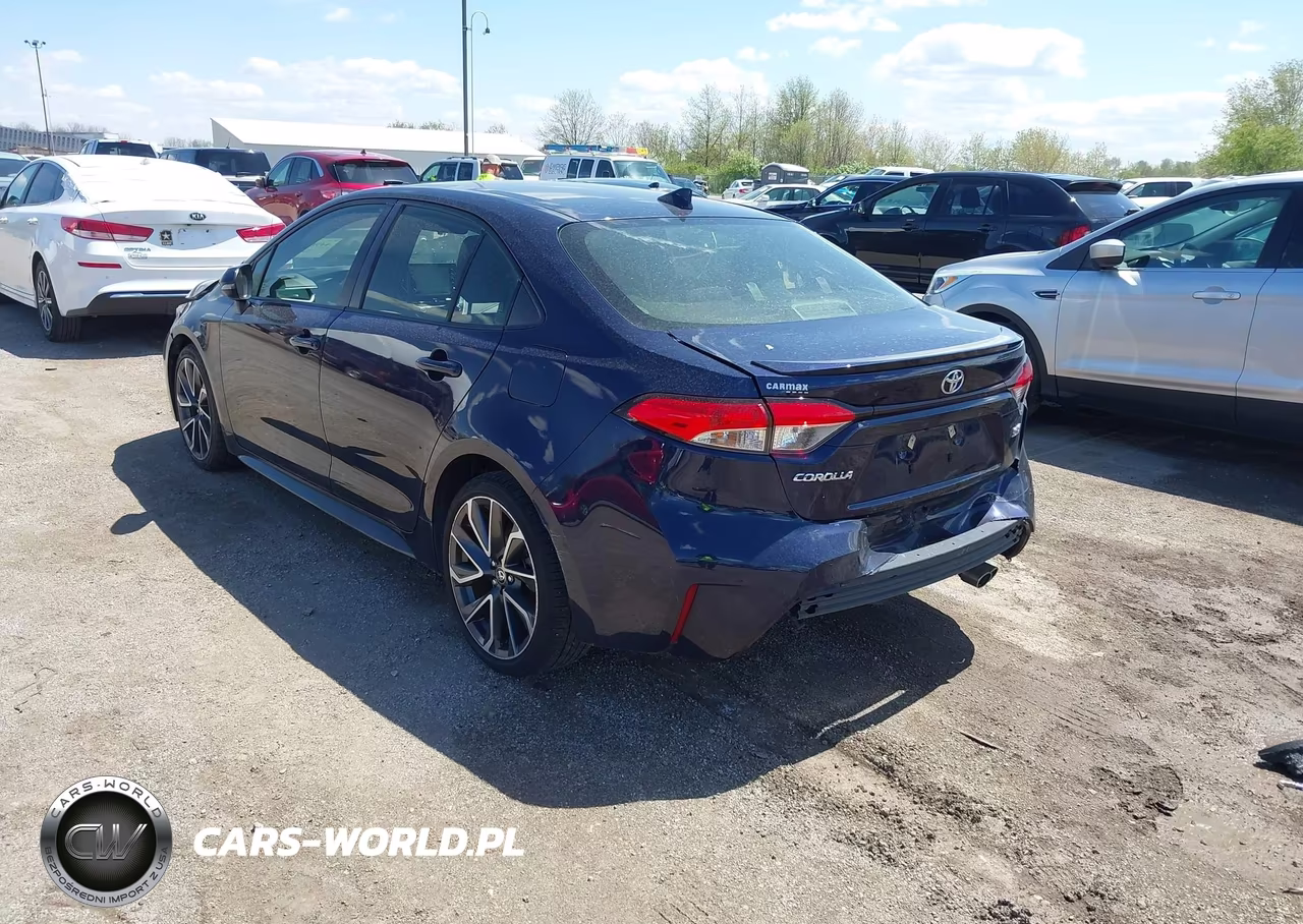 2022 Toyota Corolla Se VIN:JTDS4MCE4NJ086829 - 3