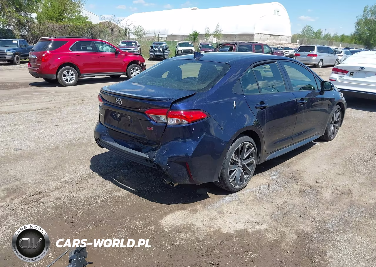 2022 Toyota Corolla Se VIN:JTDS4MCE4NJ086829 - 4