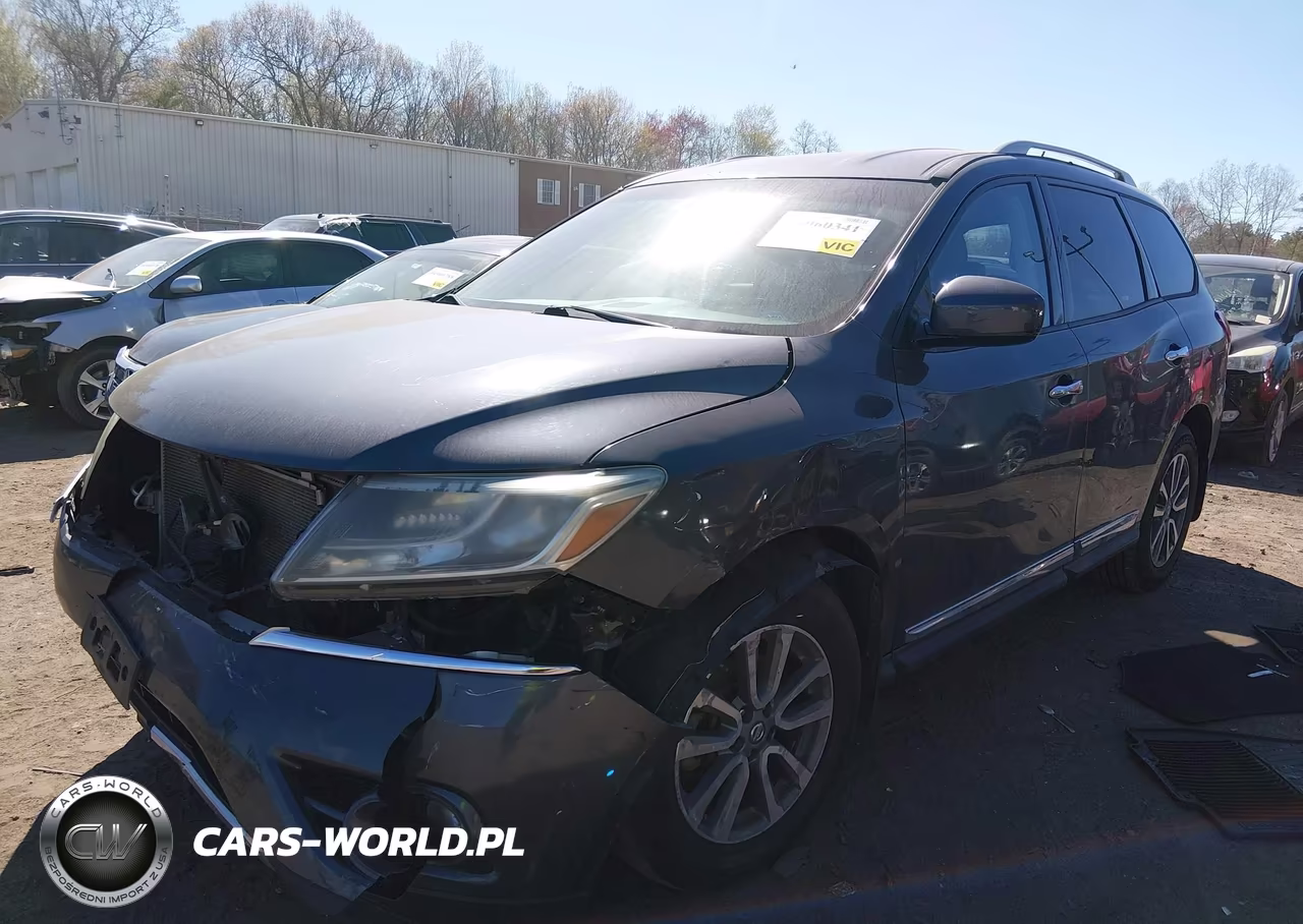 2013 Nissan Pathfinder Sl VIN:5N1AR2MMXDC681612 - 2