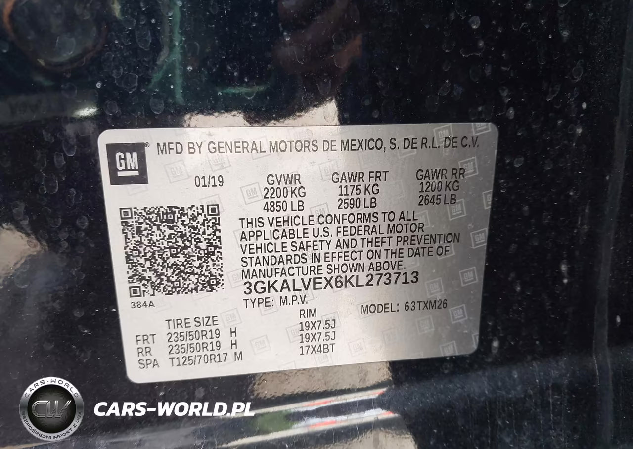 2019 GMC Terrain Slt VIN:3GKALVEX6KL273713 - 9