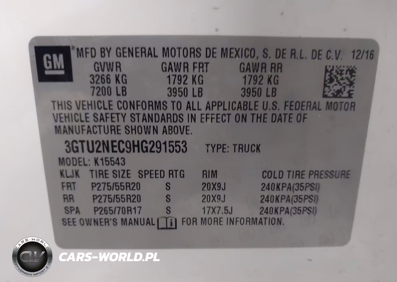 2017 GMC Sierra 1500 Slt VIN:3GTU2NEC9HG291553 - 9
