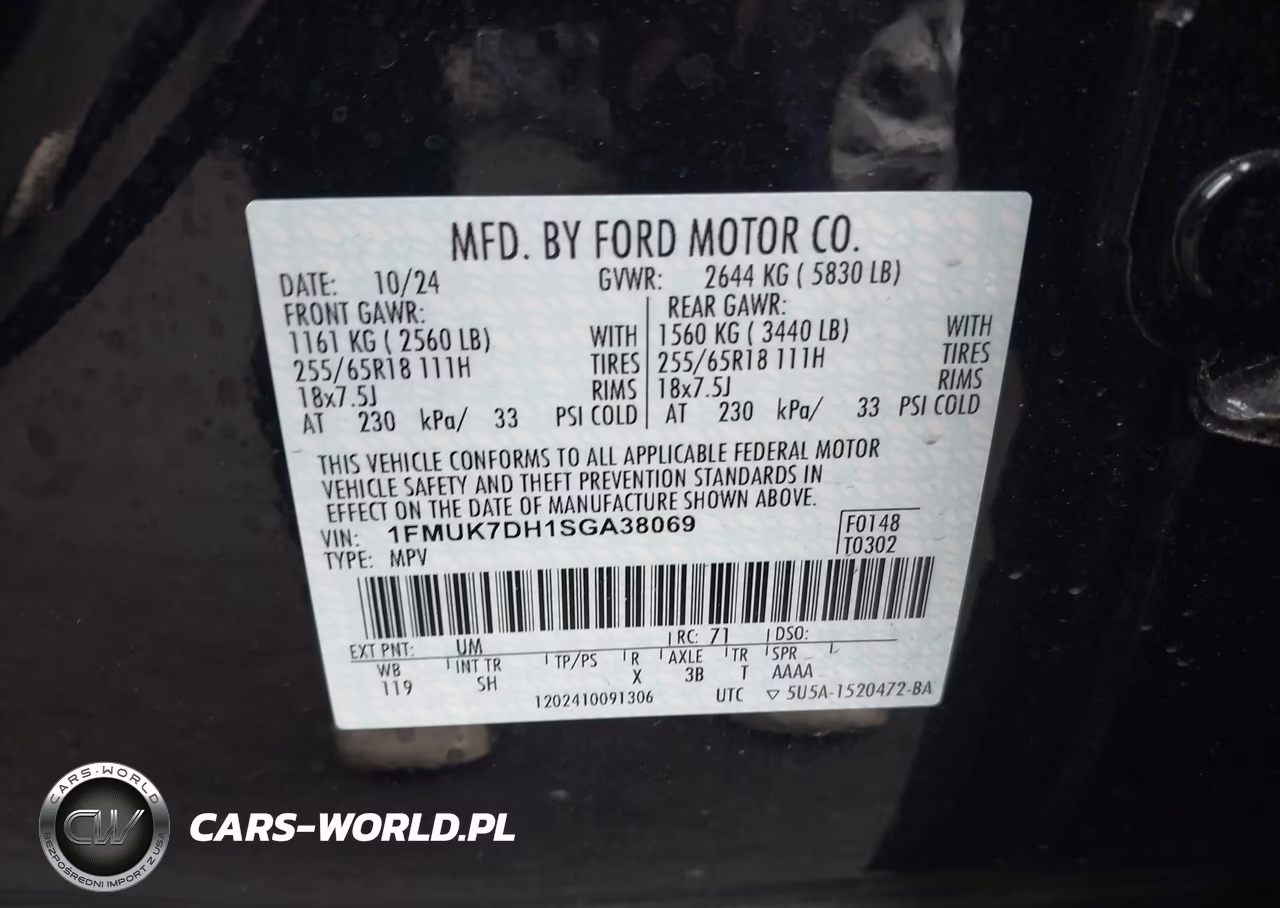 2025 Ford Explorer Active VIN:1FMUK7DH1SGA38069 - 9
