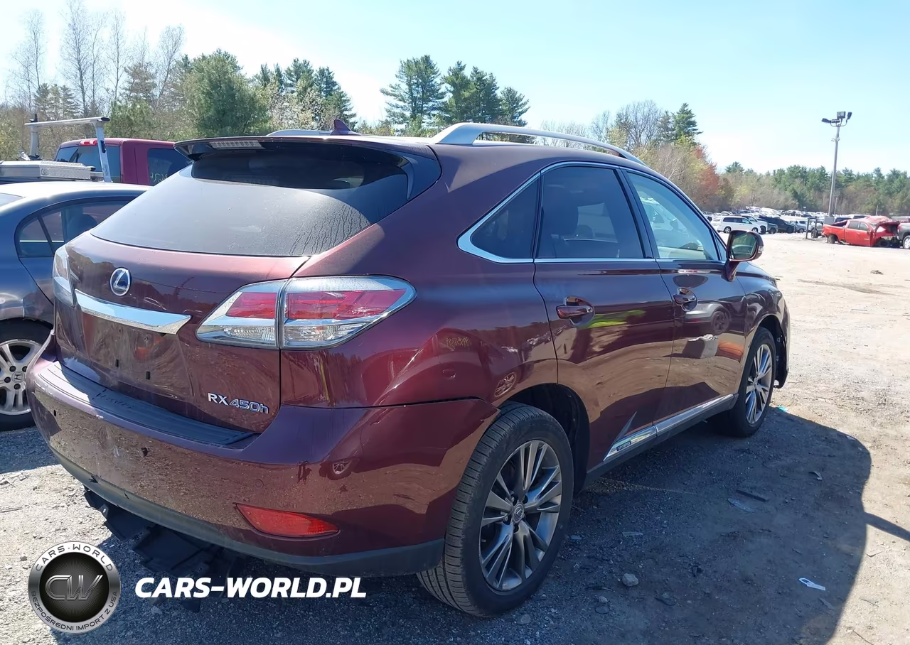 2013 Lexus Rx 450H VIN:JTJBC1BA3D2052614 - 4