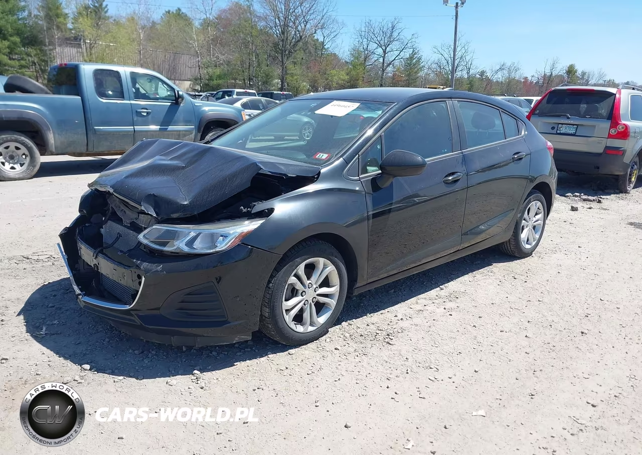 2019 Chevrolet Cruze Ls VIN:3G1BC6SM2KS527724 - 2