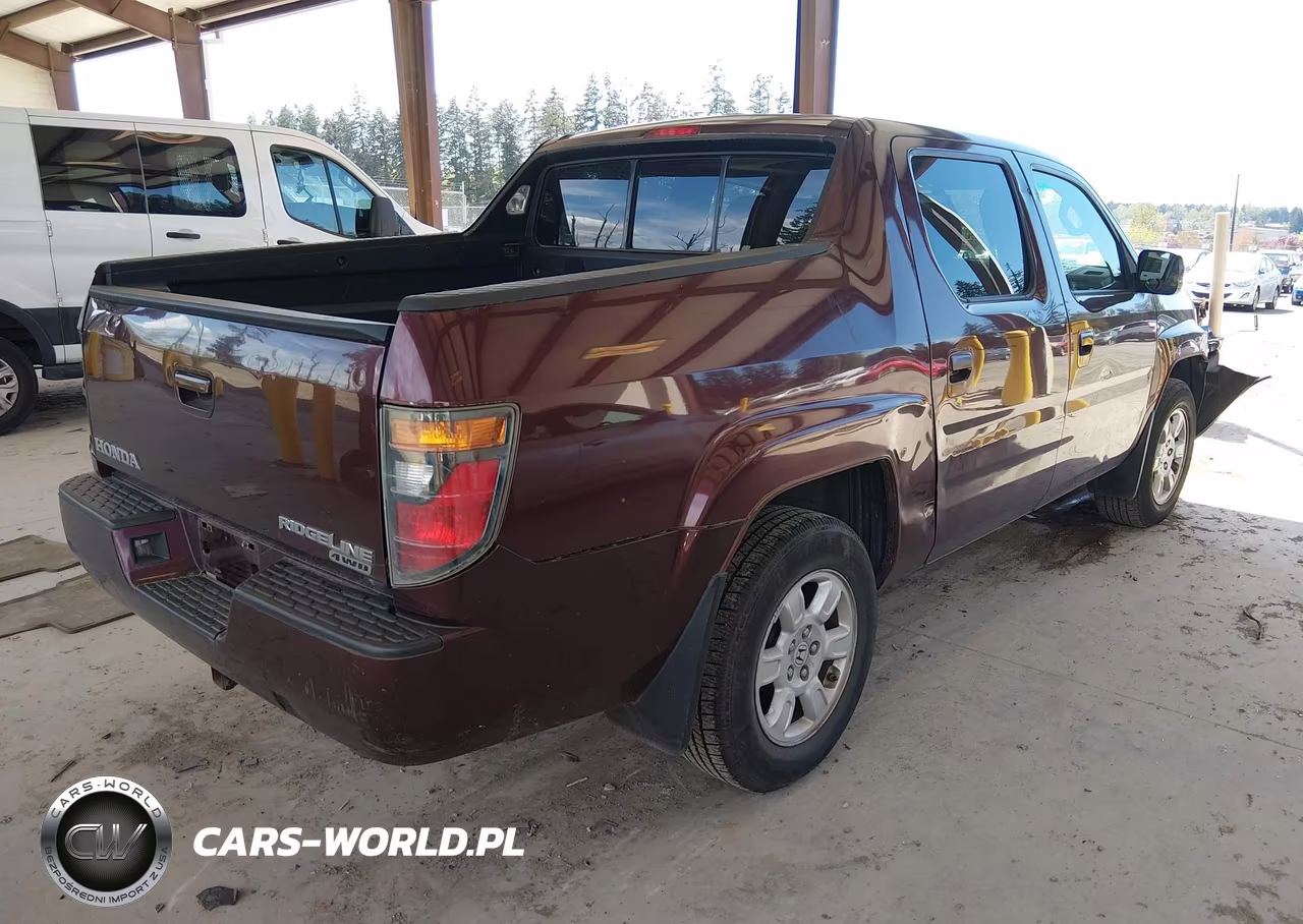 2007 Honda Ridgeline Rtl VIN:2HJYK16547H549403 - 4