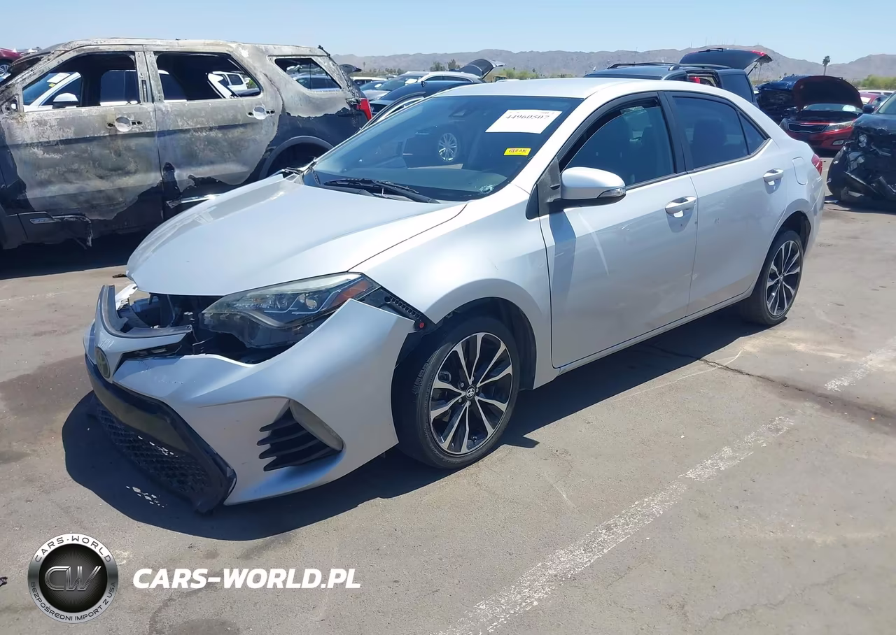 2017 Toyota Corolla Se VIN:2T1BURHEXHC829547 - 2